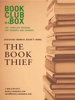 cover image of Bookclub-in-a-Box Discusses the Book Thief, by Markus Zusak